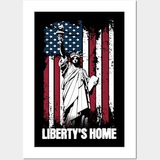 Liberty's Home America Posters and Art